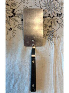 FLINT Arrowhead Short Handle Long Blade Spatula Turner Flipper 11" Vintage USA